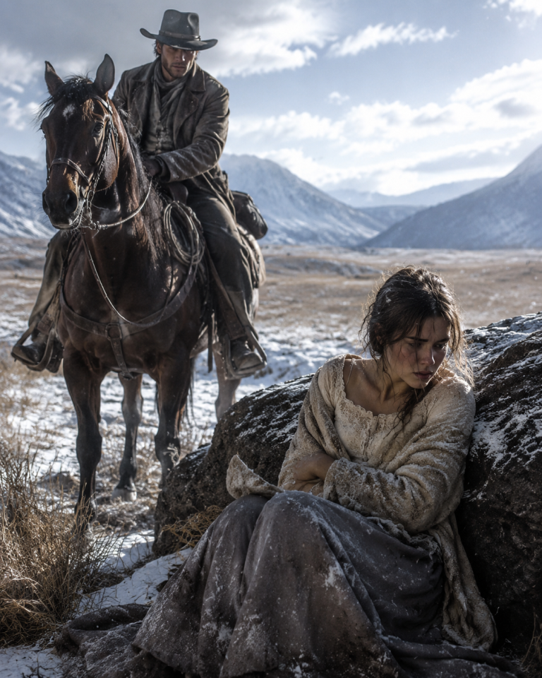 A CATTLEMAN RODE OUT INTO A KILLING STORM AND FOUND A BRIDE NO ONE HAD COME TO CLAIM
