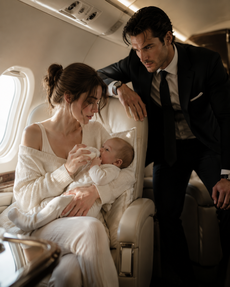 I FED A MAFIA BOSS’S STARVING BABY ON A PRIVATE JET — THEN HE TOLD ME I COULD NEVER LEAVE