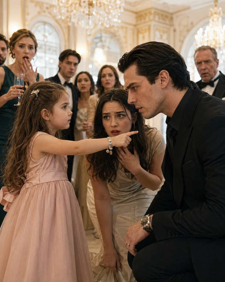 “WHERE ARE YOUR MANNERS, SIR?” — A Little Girl Scolded the Most Feared Man on the Coast, Then Her Bracelet Unraveled a Nine-Year-Old Lie