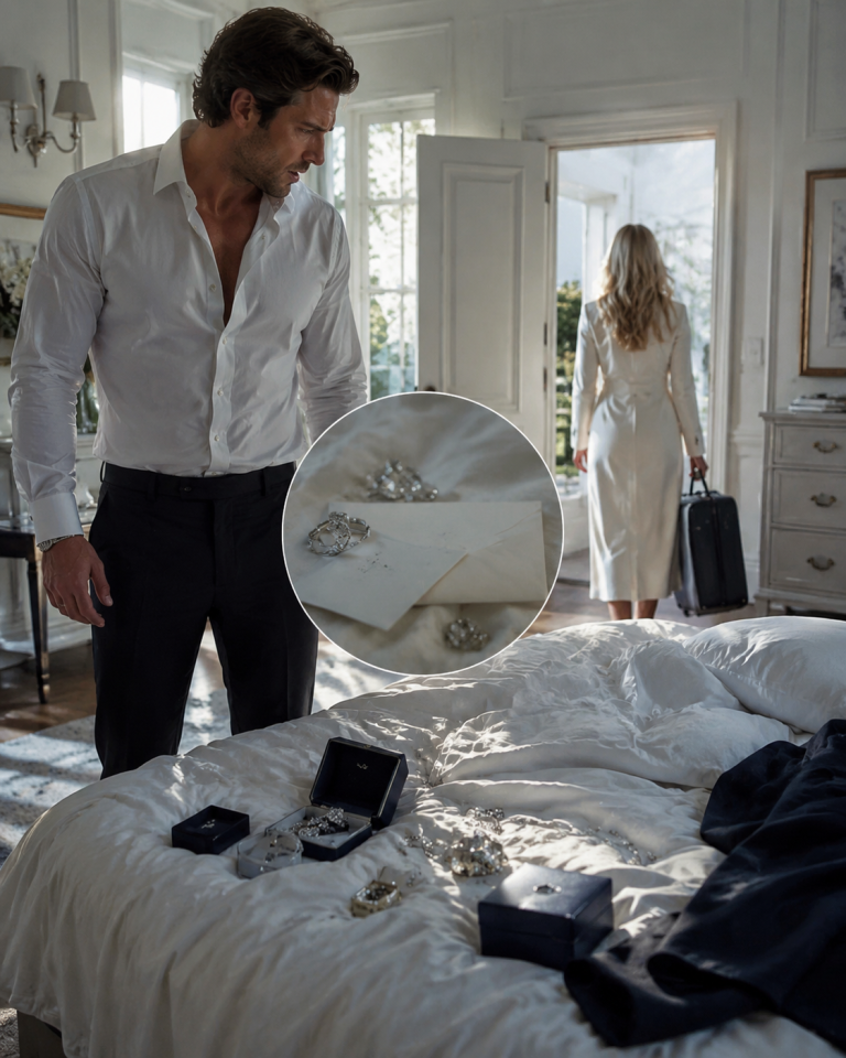 HE CAME HOME AT 2 A.M. SMELLING OF PERFUME AND FOUND A VELVET BOX WAITING — ELEVEN WORDS INSIDE ENDED HIS ENTIRE LIFE