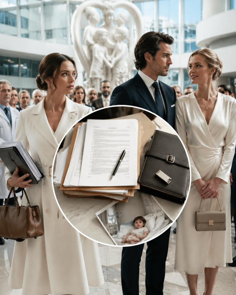 HIS MISTRESS REPLACED MY NAME ON A HOSPITAL PLAQUE BEFORE THE UNVEILING — SHE HAD NO IDEA WHAT WAS IN MY CLUTCH