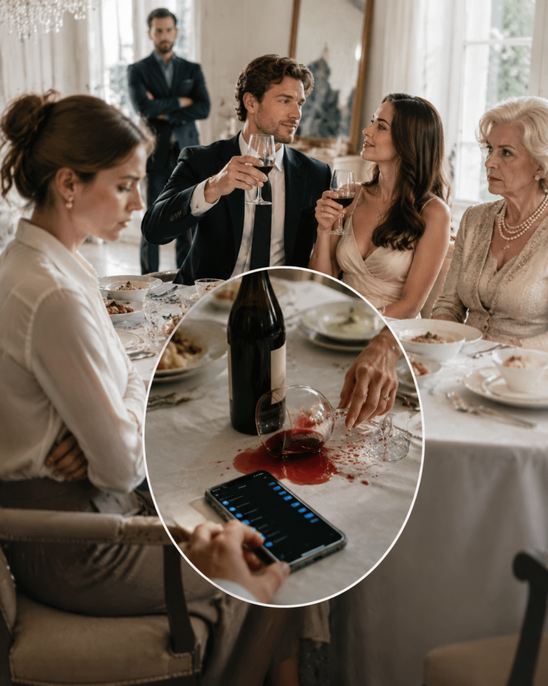 My Husband Let His Pregnant Mistress Drink My Father’s Sacred Wedding Wine — Then I Made One Phone Call