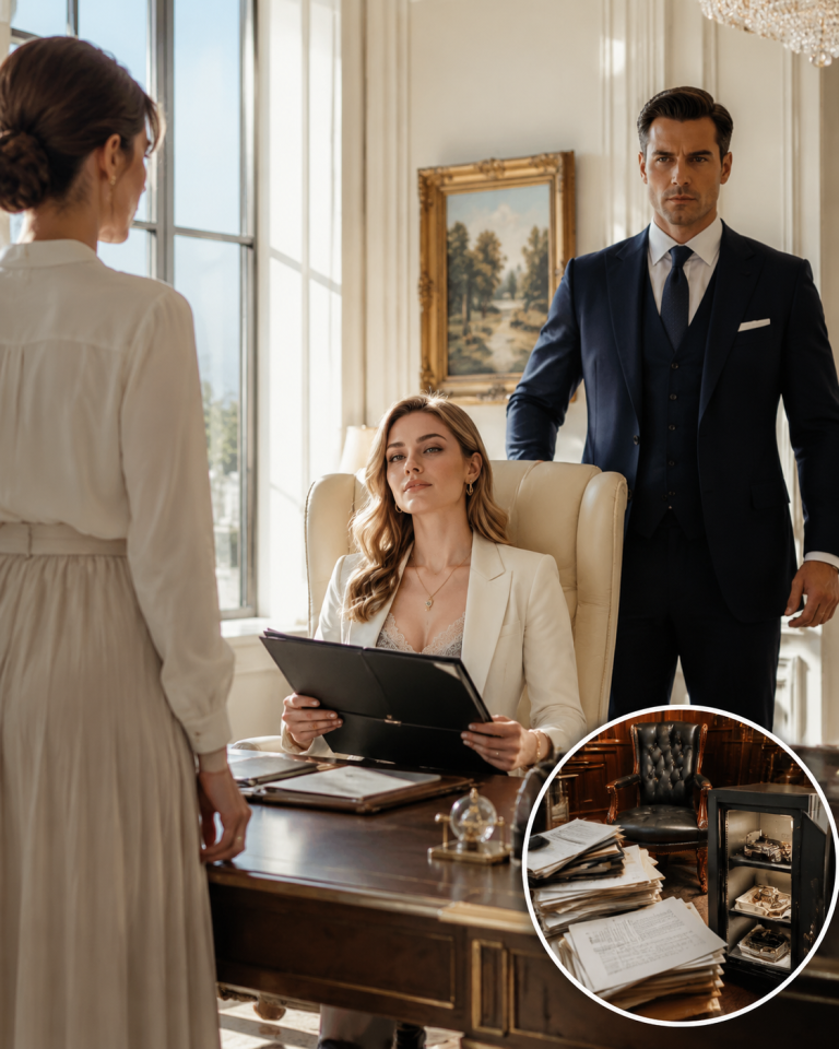 SHE SAT IN MY GRANDMOTHER’S CHAIR DEMANDING AN ALLOWANCE FOR MY HUSBAND’S BABY — SHE DIDN’T KNOW WHO OWNED THE ROOM
