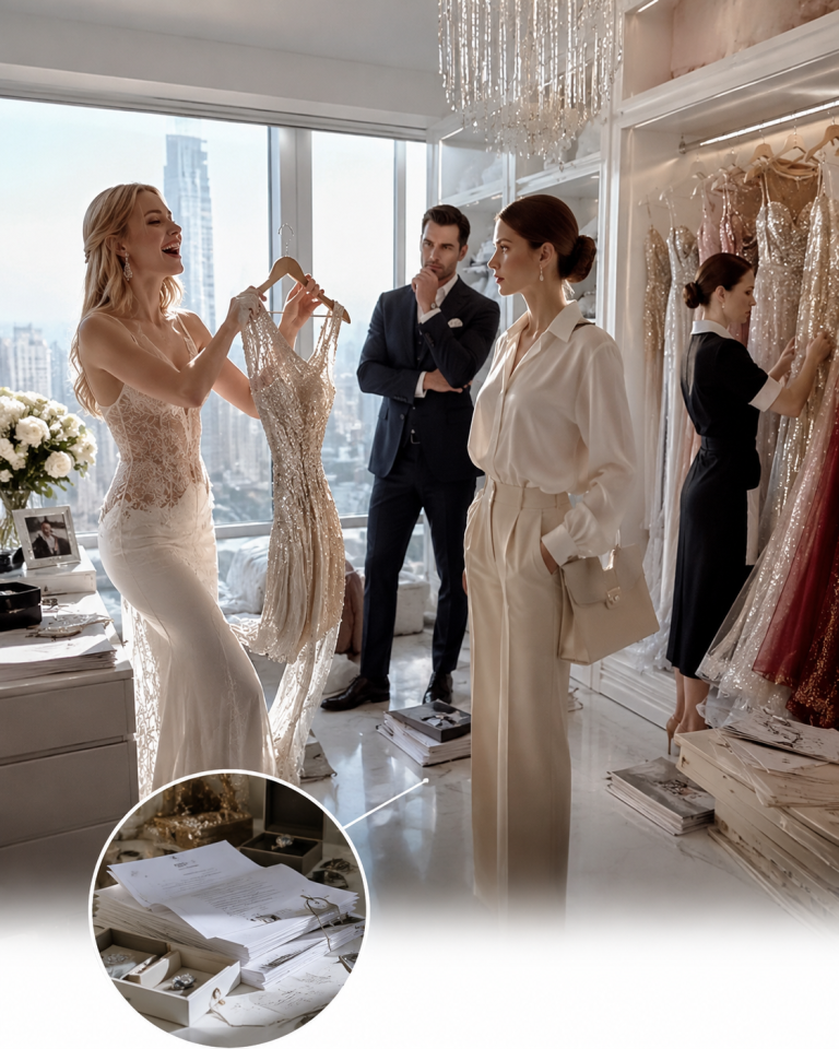 THE MISTRESS POSTED A CLOSET TOUR CALLING MY GOWNS “LEFTOVERS”—SO I ITEMIZED EVERY STOLEN PIECE AND TOOK BACK THE BUILDING SHE STOOD IN