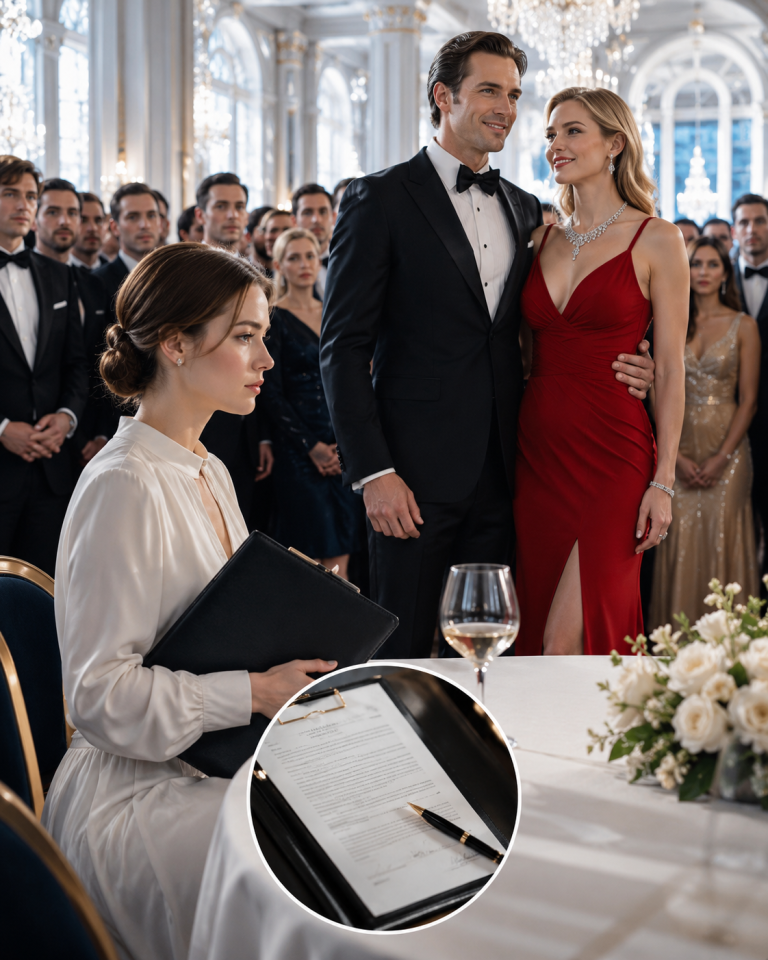 She Walked Into My Husband’s Investor Gala Wearing My Gown — With My Initials Still Sewn Into the Seam