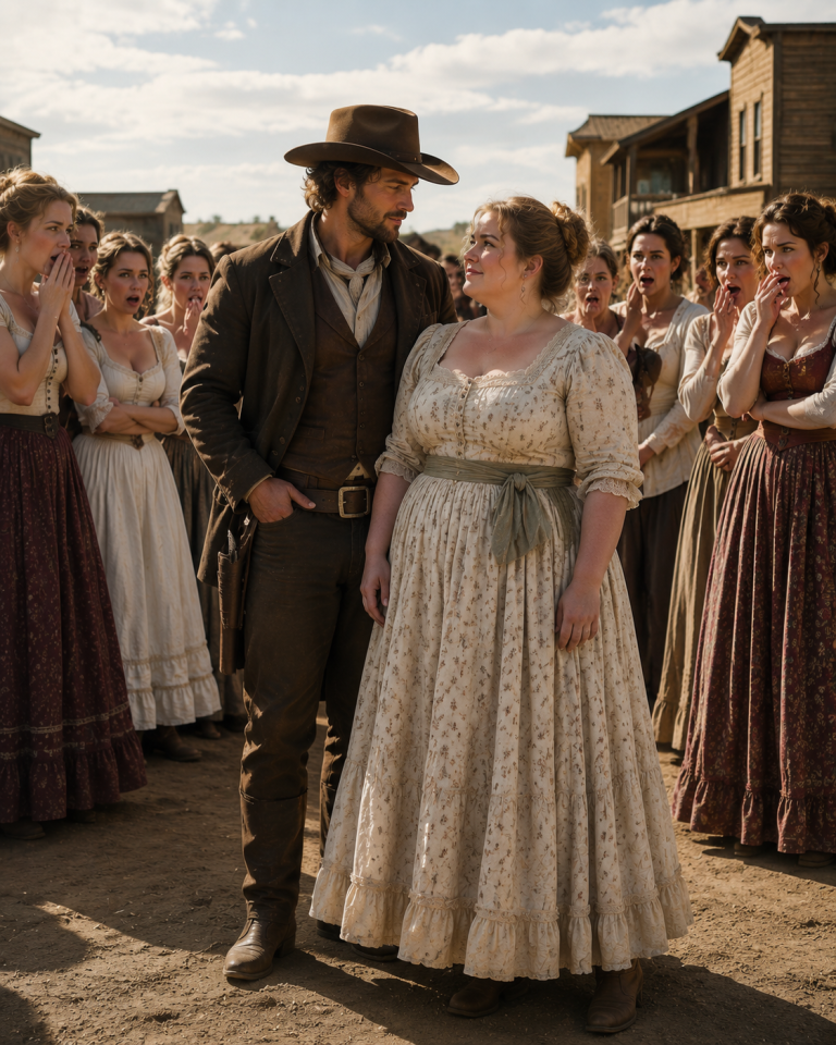 A RANCHER WALKED PAST NINE HOPEFUL BRIDES AND CHOSE THE ONE WOMAN WHO ADMITTED SHE DIDN’T WANT TO BE THERE