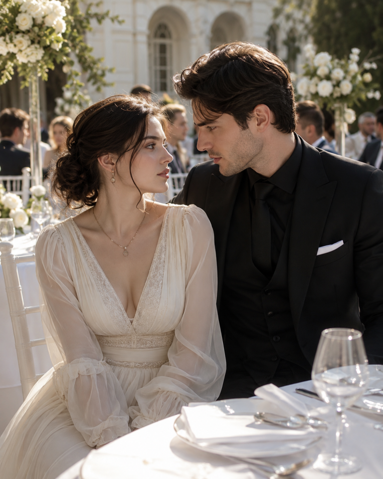 HE WALKED PAST HIS FIANCÉE’S FAMILY AND KNELT AT MY TABLE — THE MOST FEARED MAN IN THE CITY, CALLING ME HIS WIFE