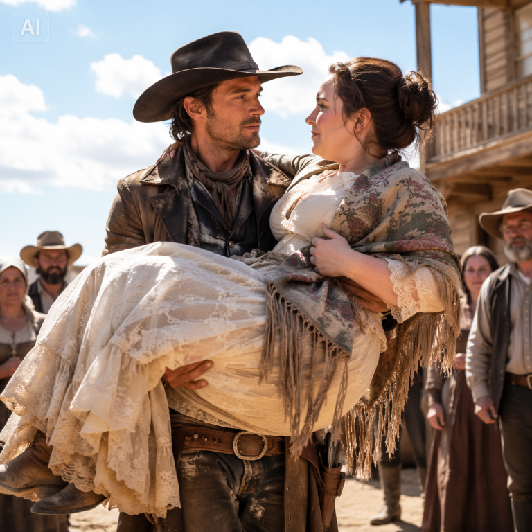 HE RODE INTO TOWN FOR LUMBER AND SEED — Then Married a Stranger No One Wanted Before Sundown
