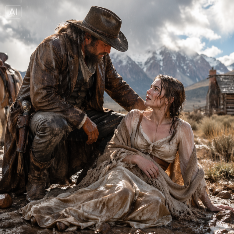 She Stole $8,000 From Her Uncle’s Railroad Safe — Then a Blizzard Left Her to Die in the Montana Wilderness, and the Mountain Man Who Found Her Was Never Supposed to Know Her Secret
