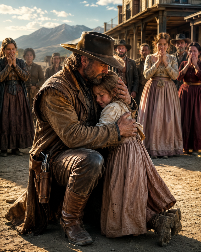 THE MOUNTAIN MAN BOUGHT A MUTE ORPHAN FROM A MOB WITH GOLD — THEN THE CHILD PULLED A BURNED POCKET WATCH FROM HER DRESS AND DESTROYED THE MOST POWERFUL MAN IN TOWN