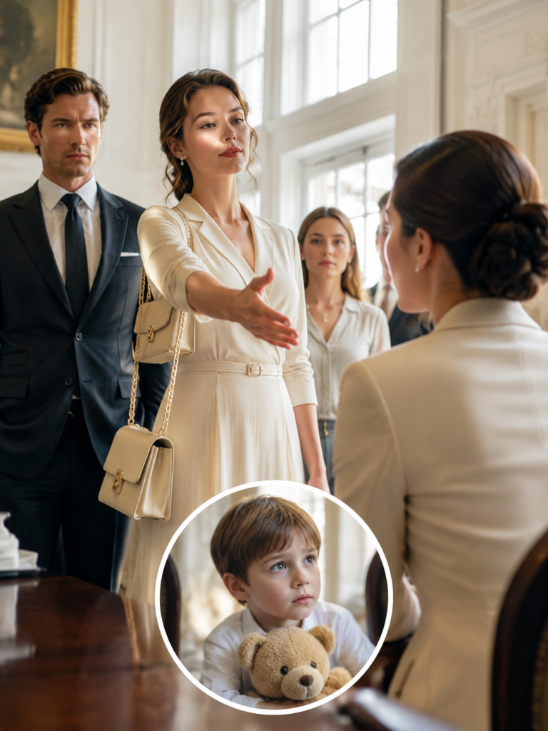 A STRANGER SAT IN MY CHAIR AT MY SON’S ADOPTION HEARING AND TOLD THEM SHE WAS ME