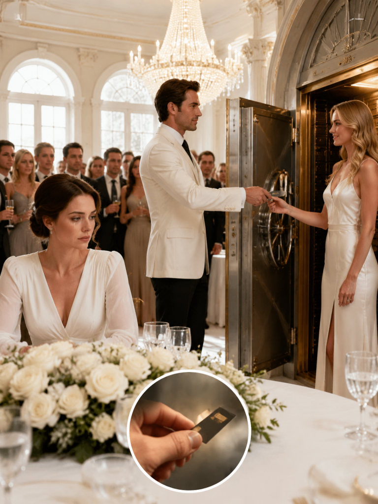 HE HANDED HIS MISTRESS THE KEY TO OUR FAMILY VAULT IN FRONT OF EVERYONE — THEN LEARNED WHOSE NAME WAS ACTUALLY ON THE DEED