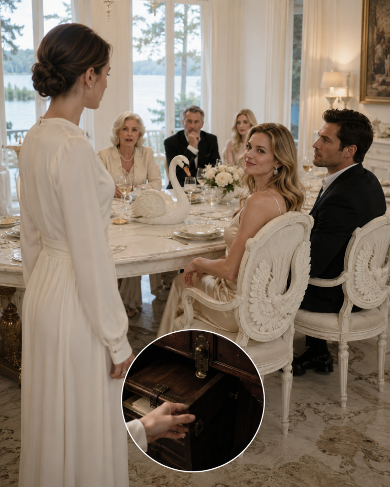 HIS MISTRESS SAT DOWN IN MY MOTHER’S CHAIR AT THE TABLE ONLY MARRIED WHITAKER WOMEN HAD EVER TOUCHED — THEN I ASKED THE CARETAKER TO BRING THE LEDGER