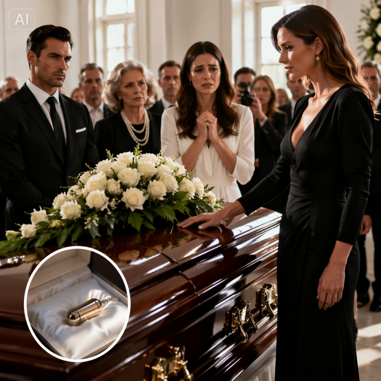HIS MISTRESS POSED WITH HER HAND ON MY MOTHER’S CASKET FOR A PHOTOGRAPHER SHE’D HIRED HERSELF — THE INVOICE SAID “SOFT-LAUNCH NEW COUPLE AFTER FUNERAL”