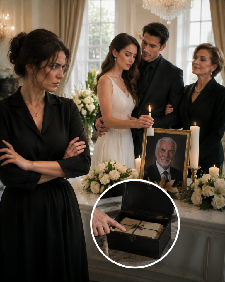 HIS MISTRESS LIT THE FIRST CANDLE AT MY FATHER’S MEMORIAL AND CALLED HERSELF HIS SECOND DAUGHTER — THEN THE HOSPICE CHAPLAIN STOOD UP WITH MY FATHER’S FINAL VISITOR LOG