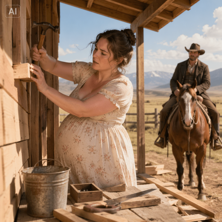 Fleeing Her Abusive Husband, She Built A Cabin Alone — Until The Territory’s Most Feared Heir Rode In To Defend Her