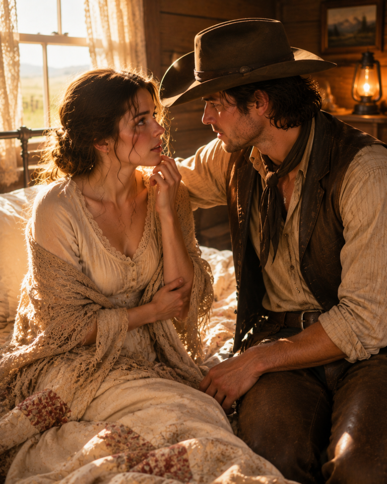 SHE STEPPED OFF THE STAGECOACH RIGHT INTO A GUNFIGHT — THEN A STRANGER DRAGGED HER BEHIND A WATER TROUGH AND SAVED HER LIFE